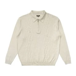FRYE LONG SLEEVE KNIT POLO