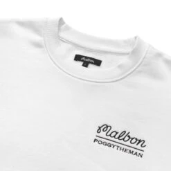 MALBON X PTM CREWNECK SWEATSHIRT -Golf Equipment Shop M 7913 PTM WHITE 2