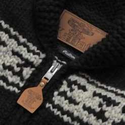 MALBON X KANATA KNITS BUCKETS JACKET 6 MALBON X KANATA KNITS BUCKETS JACKET -Golf Equipment Shop M 8491 BLK 2REV