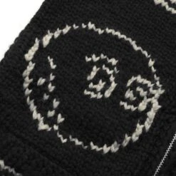 MALBON X KANATA KNITS BUCKETS JACKET 7 MALBON X KANATA KNITS BUCKETS JACKET -Golf Equipment Shop M 8491 BLK 3REV