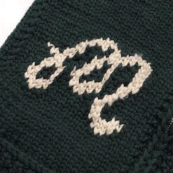 MALBON X KANATA KNITS M SCRIPT JACKET -Golf Equipment Shop M 8492 GRN 3REV