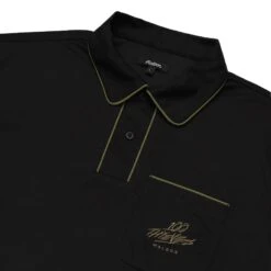 Malbon X 100 Thieves Scout Performance Polo 7 Malbon X 100 Thieves Scout Performance Polo -Golf Equipment Shop M 8506 BLK 2