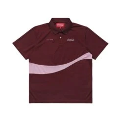 MALBON X COCA-COLA DRD PERFORMANCE PANELED PIQUE POLO