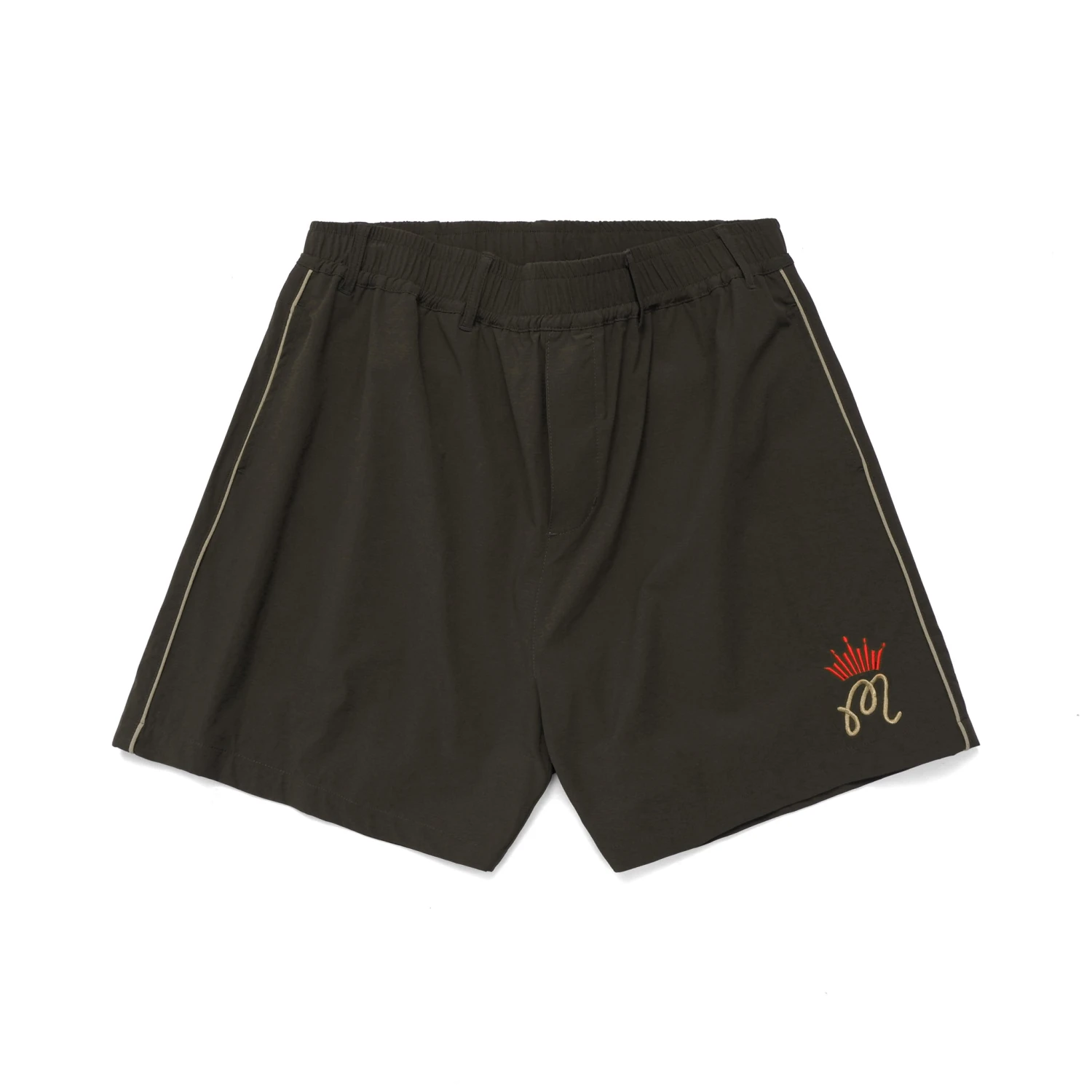 MALBON X BUDWEISER SCOOTER SHORT 1 MALBON X BUDWEISER SCOOTER SHORT