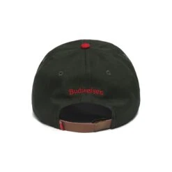 MALBON X BUDWEISER CRESTED STRAPBACK -Golf Equipment Shop M 8583 OLV RED 3