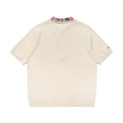 Laurent Jacquard Placket Polo -Golf Equipment Shop M 8605 IVR 4