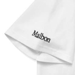 Malbon X Beams Rainbow Short Sleeve Polo 7 Malbon X Beams Rainbow Short Sleeve Polo -Golf Equipment Shop M 8631 WHITE 3