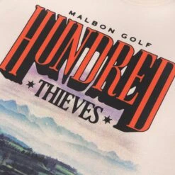 Malbon X 100 Thieves Horizon Tee -Golf Equipment Shop M 8688 IVR 2