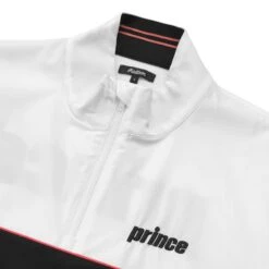 MALBON X PRINCE MATCHPOINT 1/4 ZIP -Golf Equipment Shop M 8787 WHT 2