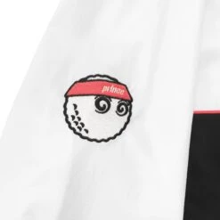 MALBON X PRINCE MATCHPOINT 1/4 ZIP -Golf Equipment Shop M 8787 WHT 3