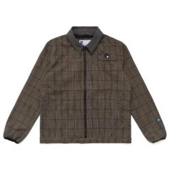 MALBON X 686 CADDIE PERFORMANCE JACKET -Golf Equipment Shop M3FAJKT173 DUNE 2