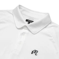 La Mar Blackbird Polo -Golf Equipment Shop M7991White2
