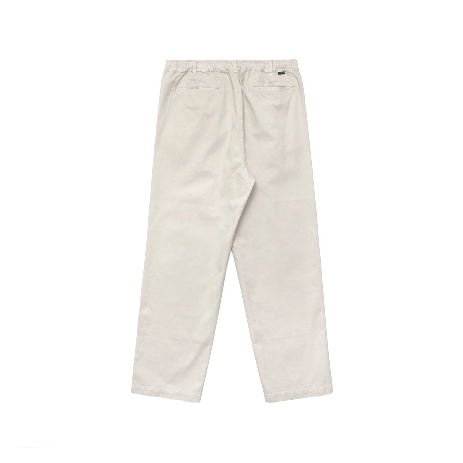 Washed Cotton Twill Cropped Chino Pant 3 Washed Cotton Twill Cropped Chino Pant - Image 3