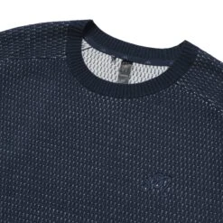 Malbon X Adidas Primeknit Crew -Golf Equipment Shop MalbonxAdidasPrimeknitCrewNavy2