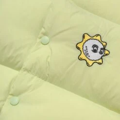 Malbon X GLOGANG PUFFER VEST -Golf Equipment Shop MalbonxGloryboyzBubbleVestGreen2