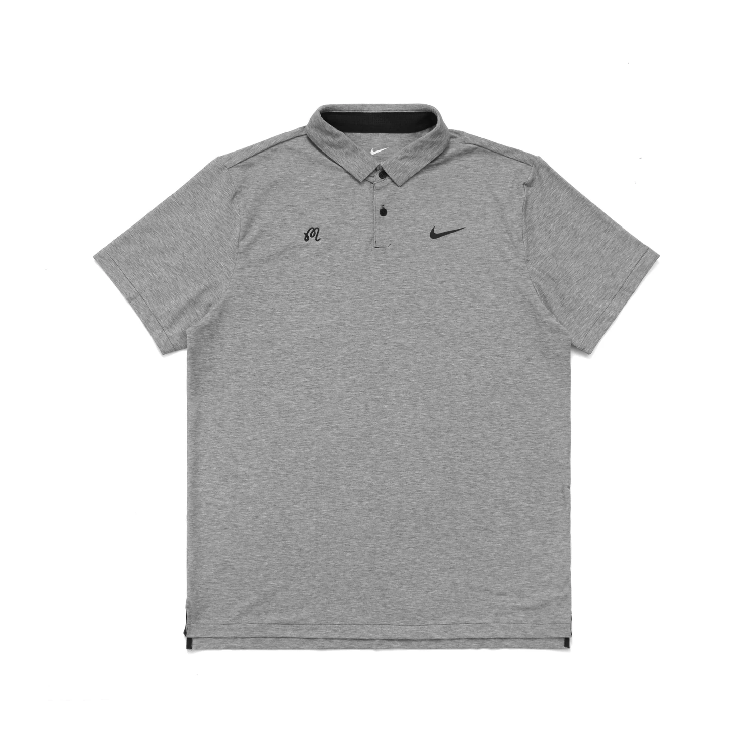 MALBON X NIKE DRI-FIT HEATHER TOUR POLO 1 MALBON X NIKE DRI-FIT HEATHER TOUR POLO