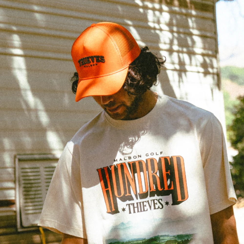 Malbon X 100 Thieves Wrangler Rope Trucker Hat 2 Malbon X 100 Thieves Wrangler Rope Trucker Hat - Image 2