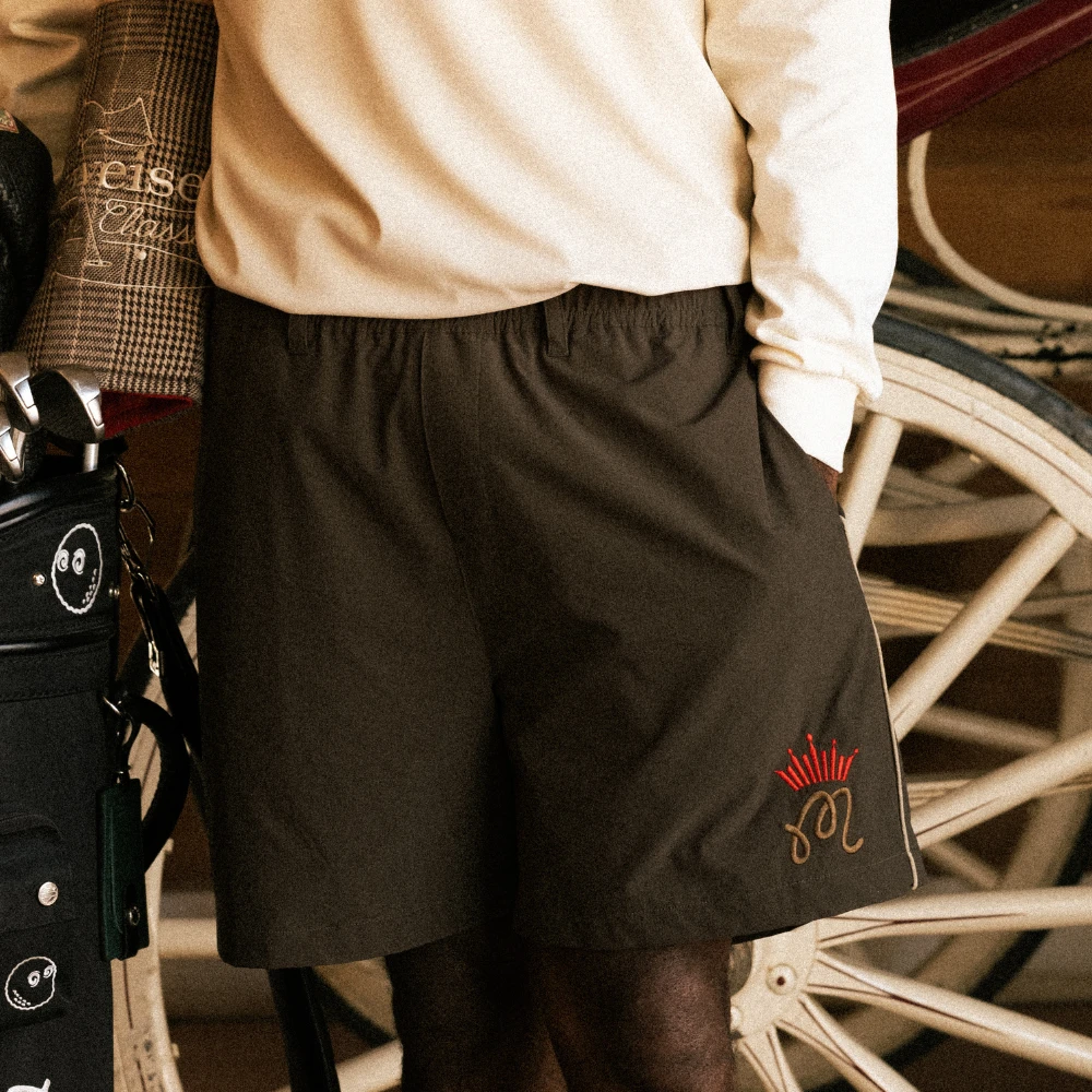 MALBON X BUDWEISER SCOOTER SHORT 2 MALBON X BUDWEISER SCOOTER SHORT - Image 2