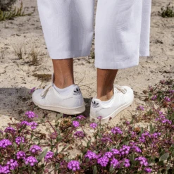 Malbon X Adidas Stan Smith Spikeless Golf Shoe (Mens Sizing) -Golf Equipment Shop whiteshoes3