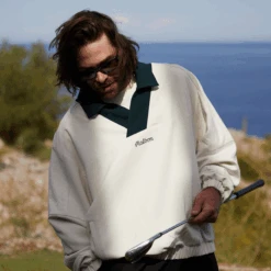 Haider Pullover -Golf Equipment Shop zipwhite1